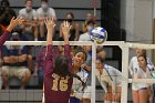 VB vs RIC  Wheaton Women's Volleyball vs Rhode Island College. - Photo by Keith Nordstrom : Wheaton, Volleyball, VB